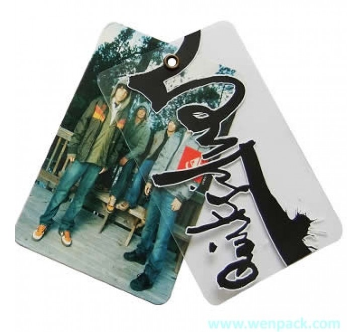 Rectangular Plastic Hang Tags Rectangular Plastic Hang Tags